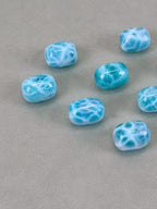 Larimar Barrel Bead