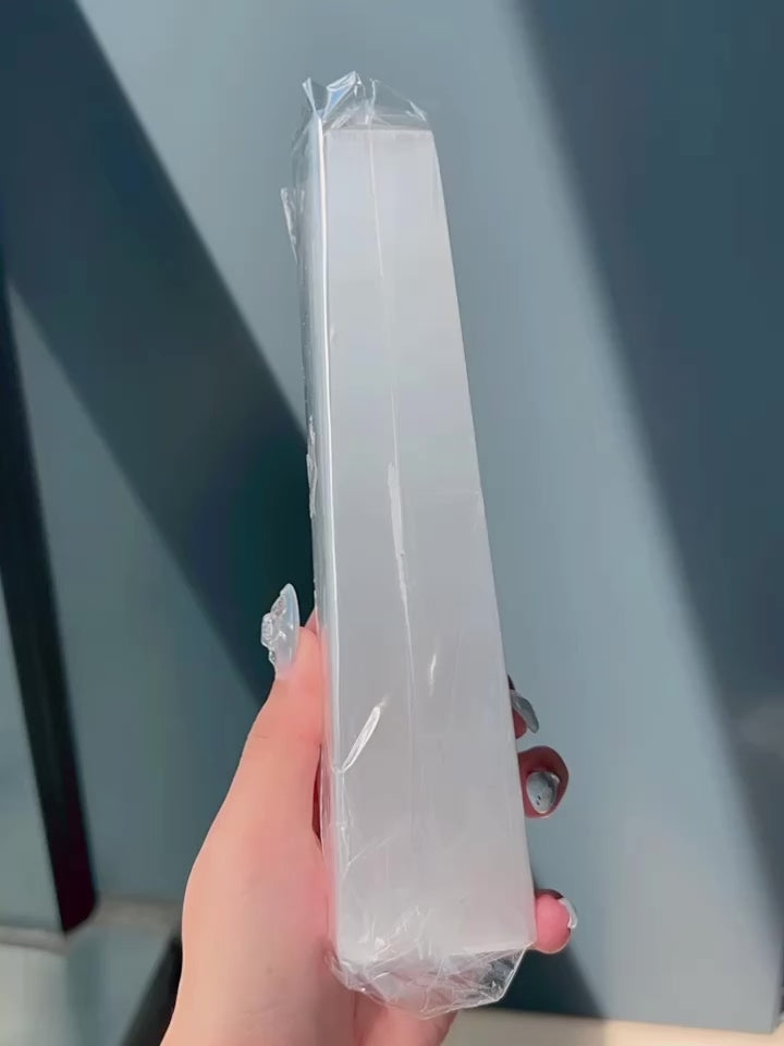Selenite Satin Spar Obelisk