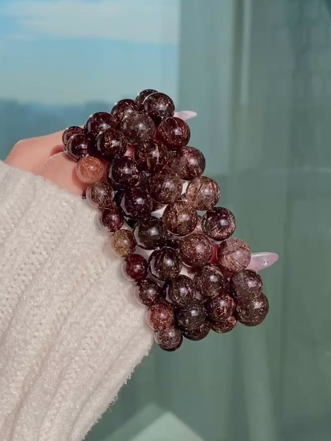 Collector's Devil Copper Rutile Bracelet
