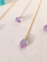 Load and play video in Gallery viewer, Lavender Moon Quartz Necklace
