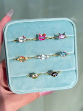 Load and play video in Gallery viewer, Badtz-Maru Black Spinel Ring

