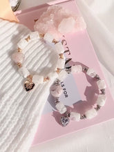 Load and play video in Gallery viewer, Snowy Valentine Bracelet
