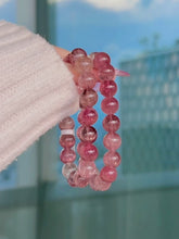 Load and play video in Gallery viewer, Collector&#39;s Gradient Pink Tourmaline Bracelet
