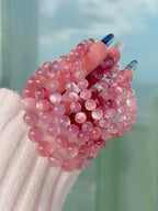 Ultra Collector's Pink Gem Lepidolite Bracelet