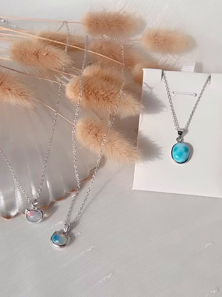 Larimar Necklace