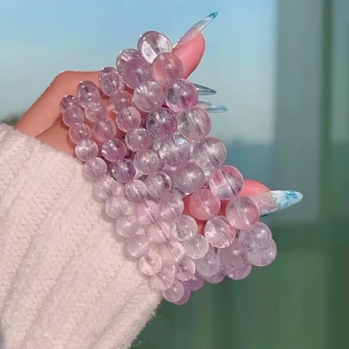 Ultra Collector's Icy Kunzite Bracelet