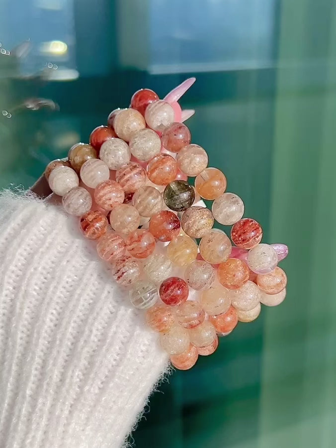 Collector's Thousand Layer Garden Quartz Bracelet