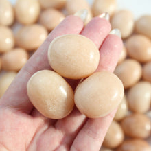 Load image into Gallery viewer, Peach Moonstone Tumbled Stone
