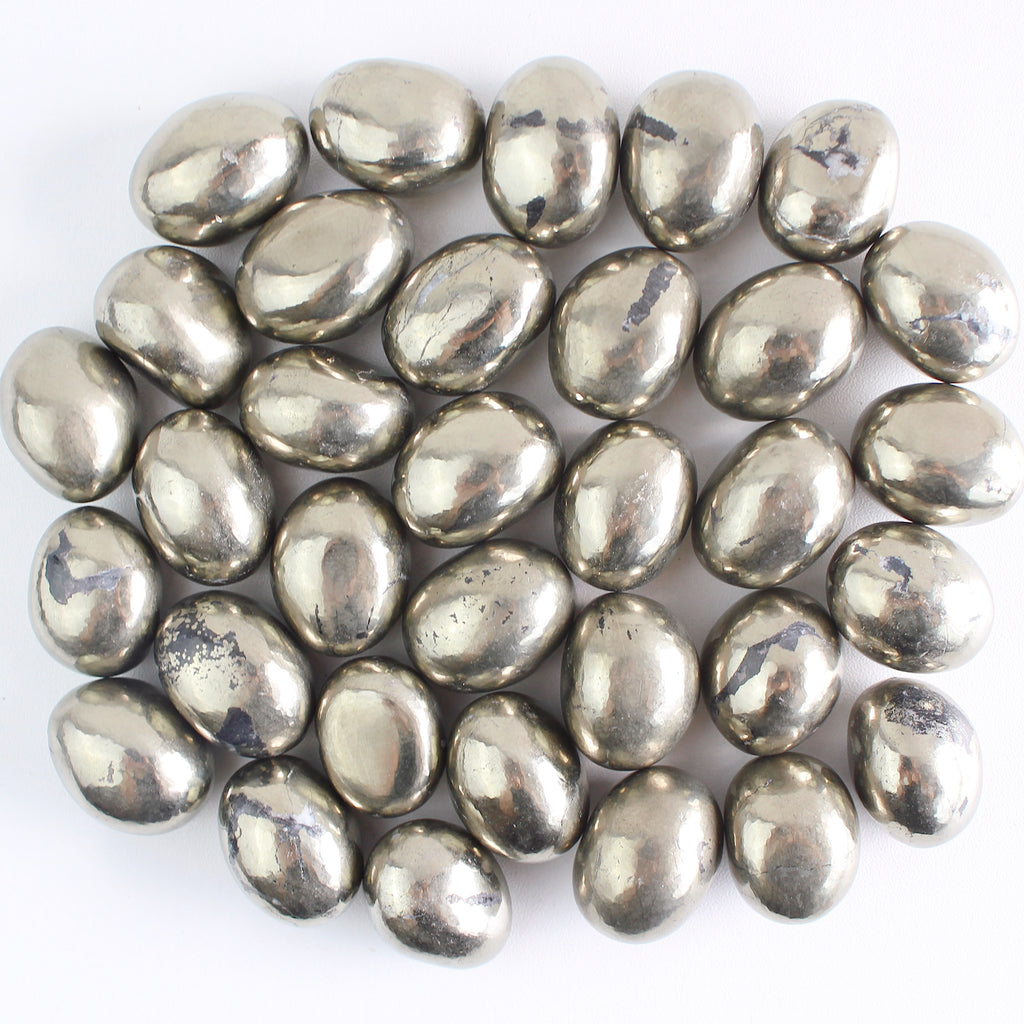 Pyrite Tumbled Stone
