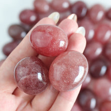 Load image into Gallery viewer, Tanzberry Quartz Tumbled Stone
