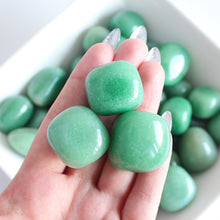 Load image into Gallery viewer, Green Aventurine Tumbled Stone
