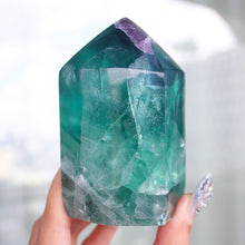 Load image into Gallery viewer, Mexican Fluorite XL Tower 102TA
