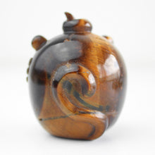Load image into Gallery viewer, Yellow Tiger&#39;s Eye Tiger Daruma
