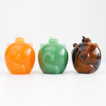 Load image into Gallery viewer, Yellow Tiger&#39;s Eye Tiger Daruma
