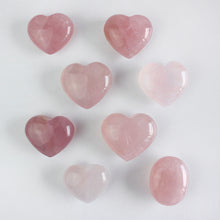 Load image into Gallery viewer, Girasol Rose Quartz Heart
