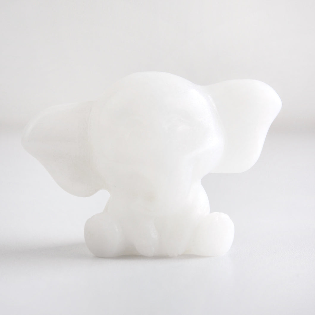 White Jade Elephant