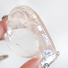 Load image into Gallery viewer, Clear Quartz Heart 33CH
