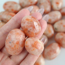 Load image into Gallery viewer, Sunstone Tumbled Stone

