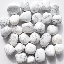Load image into Gallery viewer, Howlite Tumbled Stone
