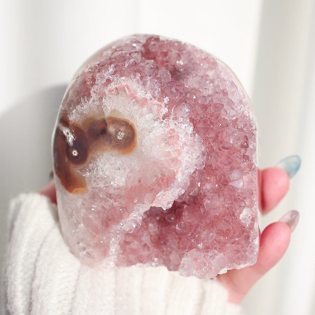 Pink Amethyst Geode 228PA