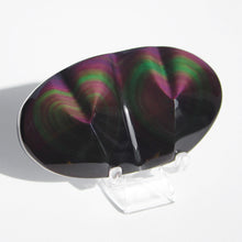 Load image into Gallery viewer, Rainbow Obsidian Twin Heart 88RO
