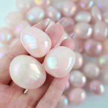 Load image into Gallery viewer, Aura Rose Quartz Tumbled Stone
