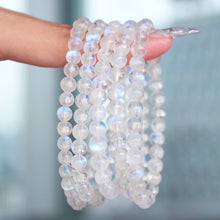 Load image into Gallery viewer, Rainbow Moonstone Bracelet
