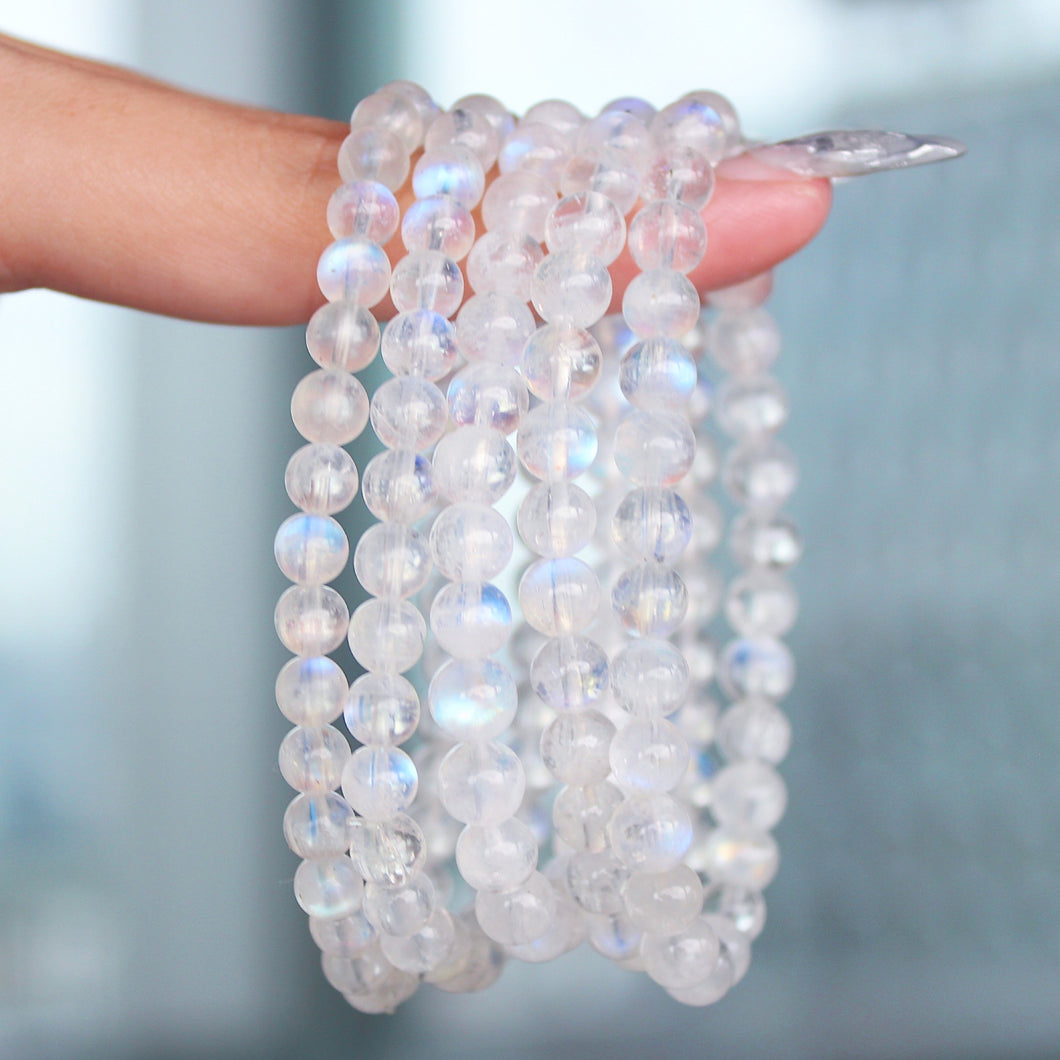 Rainbow Moonstone Bracelet