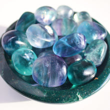 Load image into Gallery viewer, Fluorite Tumbled Stone
