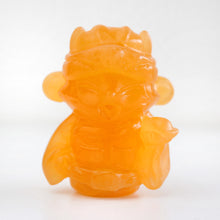 Load image into Gallery viewer, Orange Calcite God of Fortune
