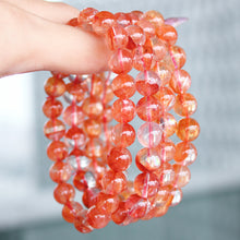Load image into Gallery viewer, Fire/Hematoid Quartz Bracelet
