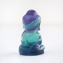 Load image into Gallery viewer, Rainbow Fluorite Buddha
