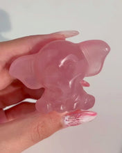 Load and play video in Gallery viewer, Rose Quartz Elephant
