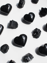 Load image into Gallery viewer, Black Tourmaline Puffy Heart
